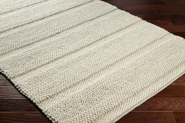 Surya Tahoe 10' X 14' Handwoven Wool Rug - Scandinavian Modern Design For Warmth And Minimalist Charm Cream Wool,Viscose Tah3711-58