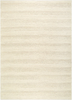Livabliss Tahoe Handwoven Wool Flatweave Area Rug Bohemian Global Style for Large Living Rooms Ivory, Sand 10' x 14' TAHII3703-1014