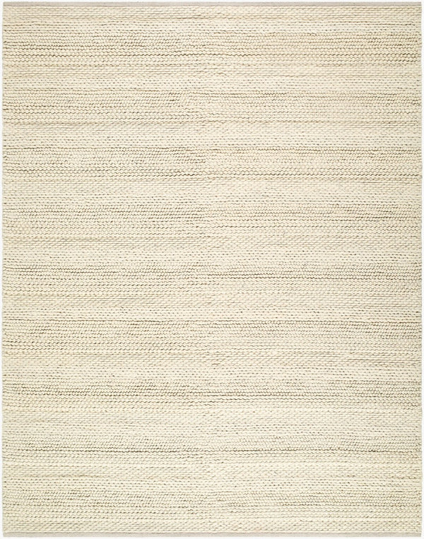 Livabliss Tahoe Handwoven Wool Flatweave Area Rug Bohemian Global Style for Large Living Rooms Ivory, Sand 8' x 10' TAHII3703-810