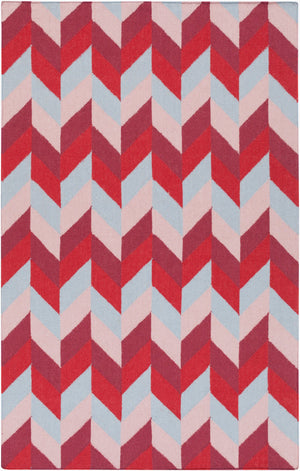 Surya Talitha 2'6" X 8' Handmade Wool Rug - Durable, Modern Decor For A Charming Touch In Your Home Burgandy Wool Tal1005-811