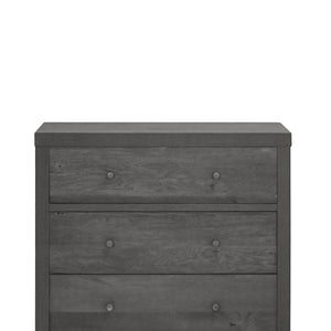English Elm Christopher Knight Home® - NORDIC Mid-Century 3-Drawer Chest with Faux Wood Finish, Rubberwood Legs and Sleek Storage Appeal Grey 71144.00GRY