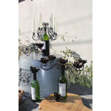 Wine Bottle Candelabra