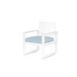 Newport Dining Chair in Canvas Skyline, No Welt SW4801-1-14091 Sunset West