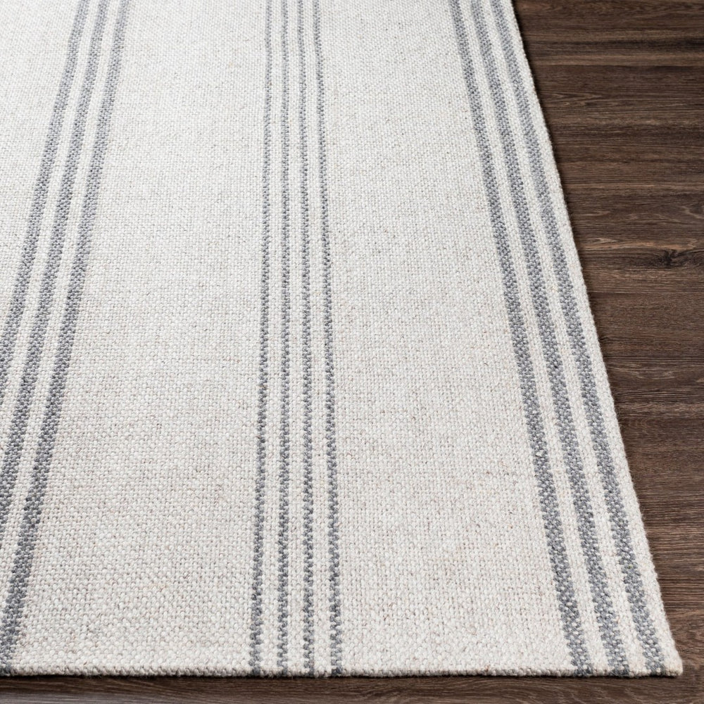Livabliss Tartan Flatweave Handwoven Wool Viscose Rug Cottage Style for Entryway or Layered Decor Oatmeal, Light 2' x 3' TAR2300-23