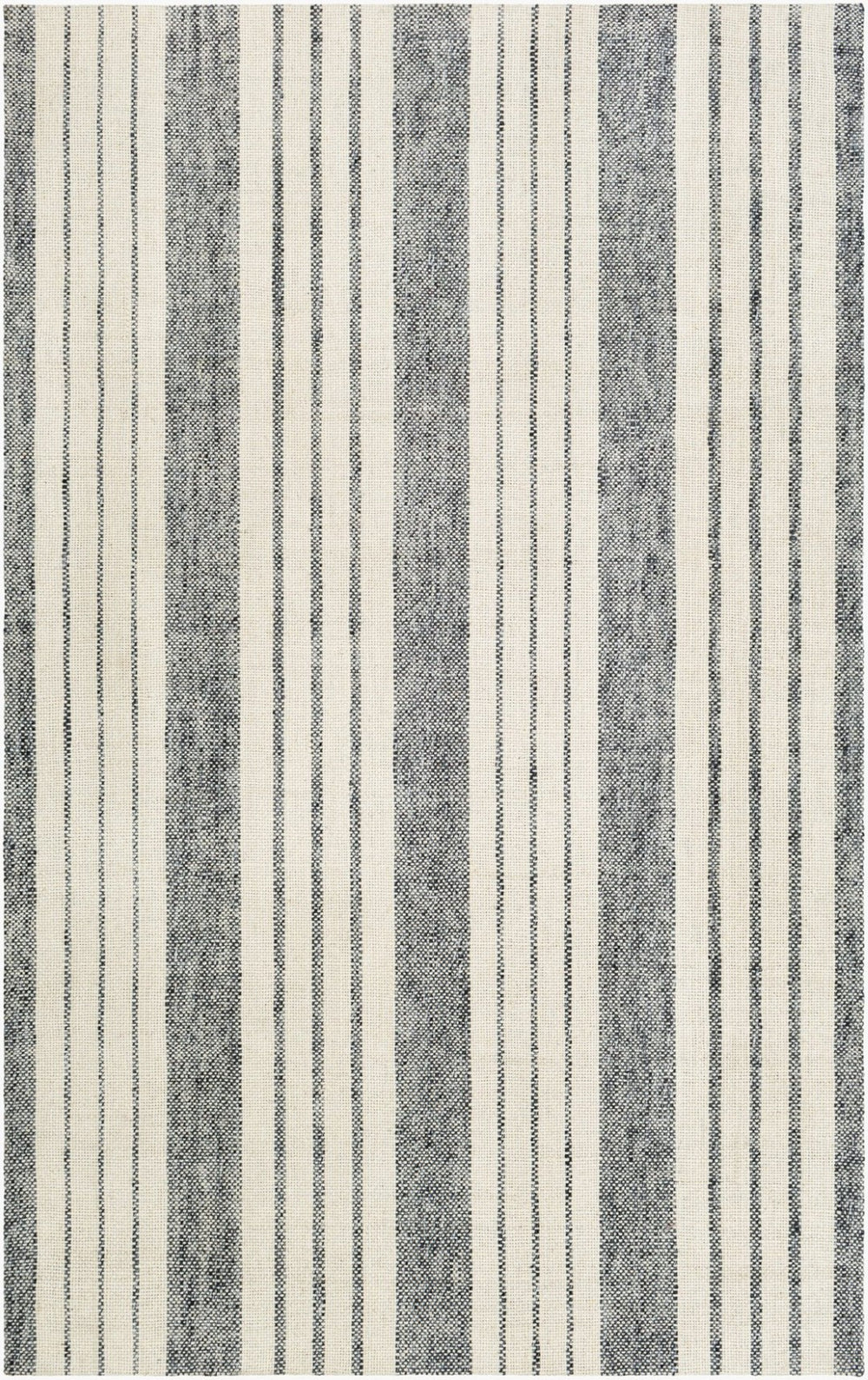 Livabliss Tartan Handwoven Flatweave Wool Viscose Rug Artisan Crafted for Entryways and Hearths Light Gray, Gra 2' x 3' TAR2303-23