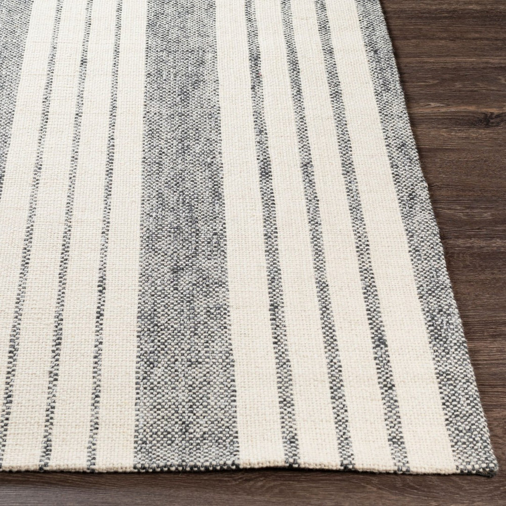 Livabliss Tartan Handwoven Flatweave Wool Viscose Rug Artisan Crafted for Entryways and Hearths Light Gray, Gra 2' x 3' TAR2303-23