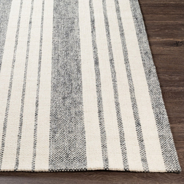 Livabliss Tartan Handwoven Flatweave Wool Viscose Rug Artisan Crafted for Entryways and Hearths Light Gray, Gra 2' x 3' TAR2303-23