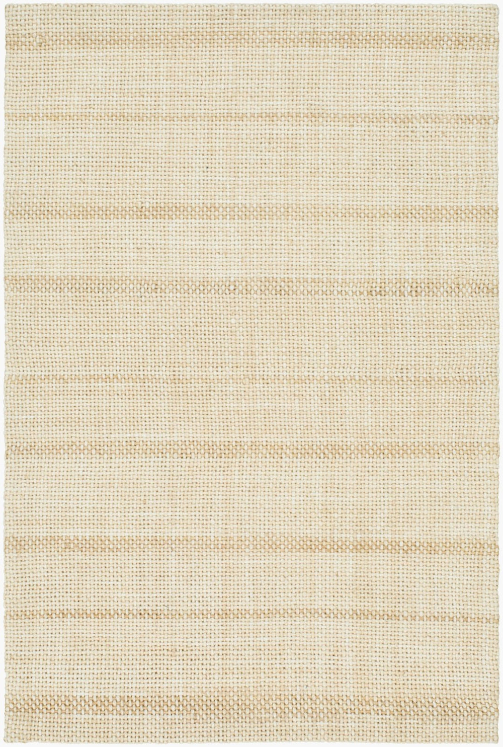 Livabliss Tartan Handwoven Viscose Wool Flatweave Rug Cottage Plaid Accent for Entryway Decor Beige, Sand 5' x 7'6" TAR2305-576