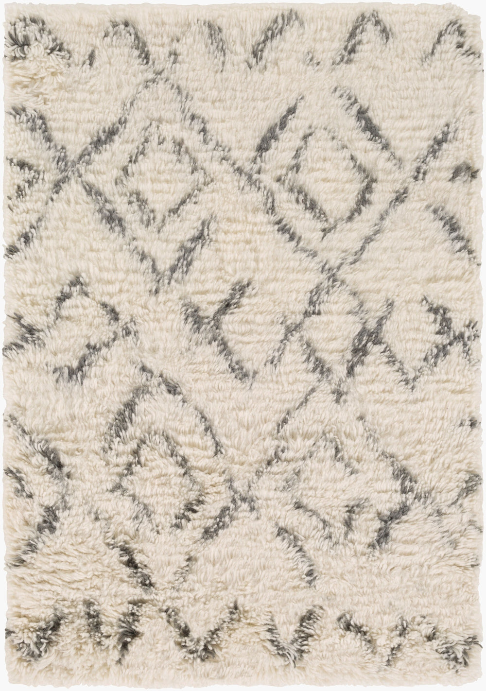 Surya Tasman 2' X 3' Handmade Nz Wool Rug - Elegant Global Design & Plush Pile For Timeless Home Charm Beige Nz Wool Tas4500-23