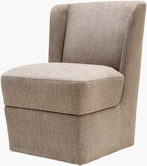 Surya Tasmin Upholstered Dining Chair Tall Back Foam Cushioned Seat for Modern Rooms TASM001-332426