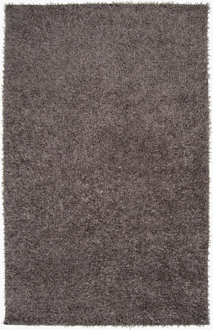 Surya Taz 5' X 8' Handmade High Pile Rug - Durable Polyester Decor For Modern Spaces, Spot Clean Only Medium Gray Polyester Taz1000-58