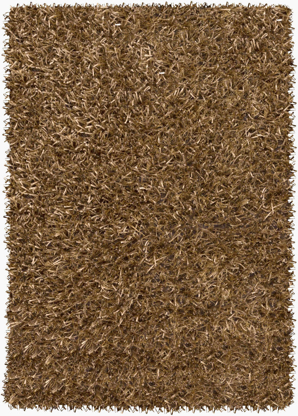 Surya Taz 5' X 8' Handmade High Pile Rug - Durable Polyester Decor For Modern Spaces, Spot Clean Only Olive Polyester Taz1022-23