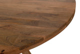 Parker House Crossings - Downtown Dining 60 In. Round Dining Table Amber Solid Mango DDOW#60RND