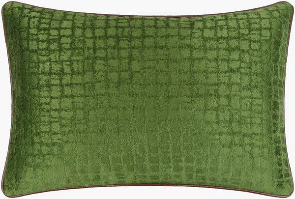 Surya Tambi Handcrafted Woven Lumbar Pillow Polyester Cotton Blend for Sofa or Accent Chair TBI005-1320