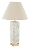 Safavieh Jannise Table Lamp XII23 Natural/Gold Concrete /Iron TBL3002A