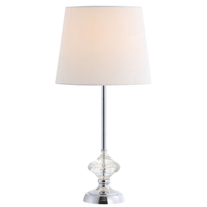 Safavieh Velia Table Lamp Clear/Chrome TBL4097A