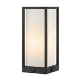 Safavieh Adel, 12.25 Inch, Black, Iron Table Lamp W/ Usb Port Black 5.125 x 5.125 x 12.25