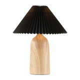 Safavieh Fabi, 19 Inch, Black/Natural, Resin Table Lamp Wood Finish TBL4575A