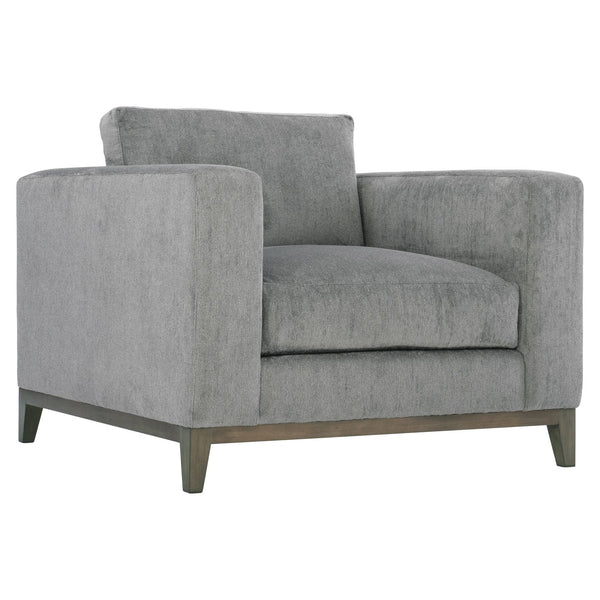 Bernhardt Bernhardt Noel Chair — Plush Feather-Down Seat, Sculpted Wood Frame, Sinuous Spring Support, Custom Upholstery Options - Made to Order P7322A
