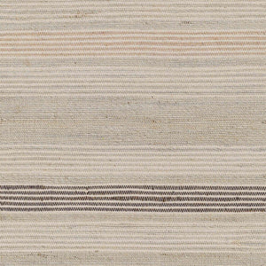 Surya Trabzon 2' X 3' Handmade Cotton & Jute Rug - Timeless Cottage Style With Unique Fringe Detail Light Beige Jute,Cotton Tbo2300-23