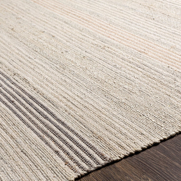 Surya Trabzon Handwoven Cotton Jute Flatweave Area Rug Fringe Artisan Cottage Accent 2' x 3' Rectangle TBO2300-23