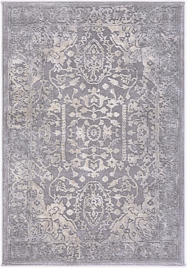 Livabliss Tibetan Updated Traditional Area Rug Woven in Turkey for Elegant Living Spaces Ivory, Tan 6'7" x 9'6" Oval TBT2300-6796OV