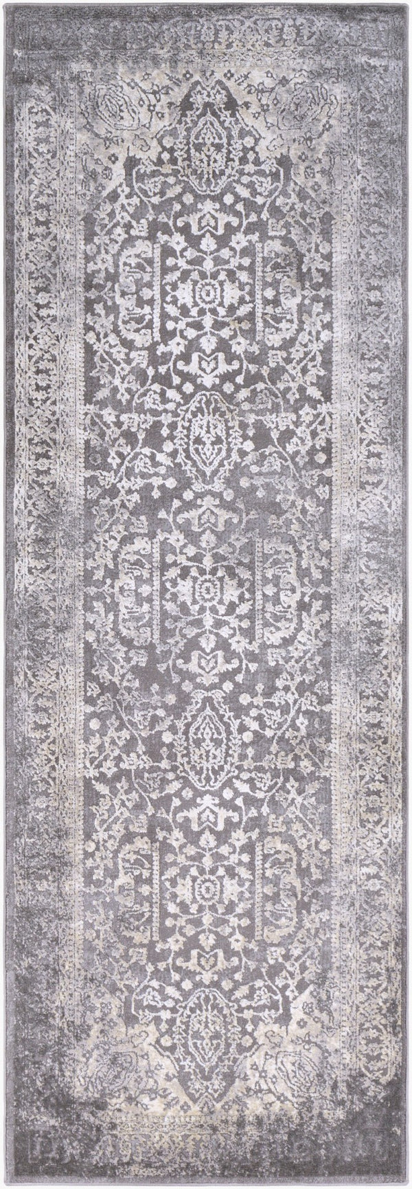 Livabliss Tibetan Updated Traditional Area Rug Woven in Turkey for Elegant Living Spaces Ivory, Tan 2'7" x 7'7" TBT2300-2776