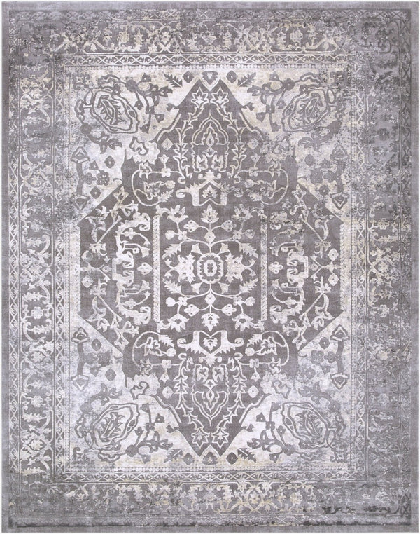 Livabliss Tibetan Updated Traditional Area Rug Woven in Turkey for Elegant Living Spaces Ivory, Tan 7'10" x 10'2" TBT2300-710103
