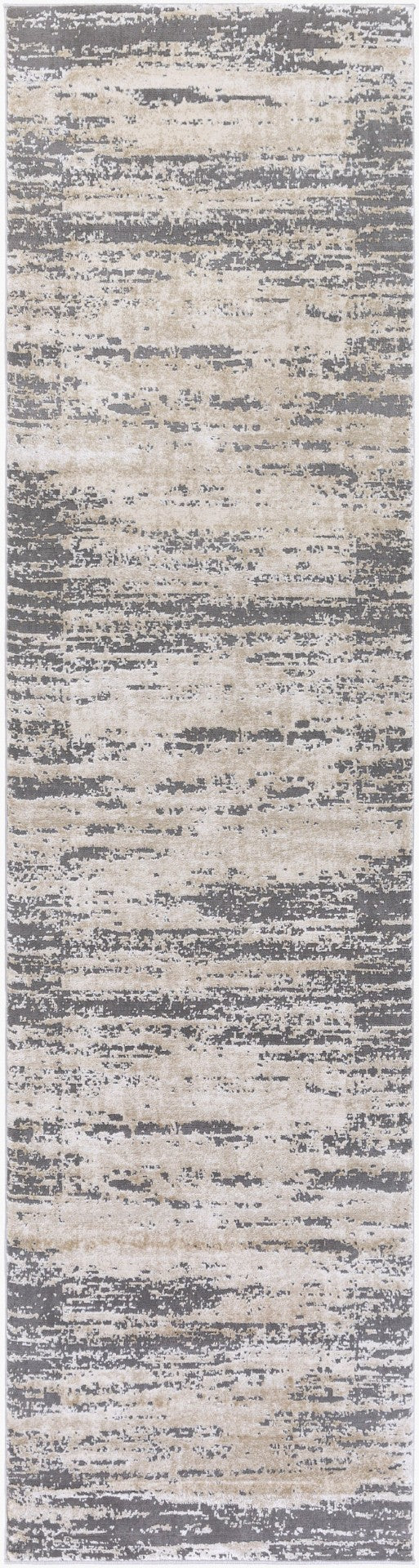 Livabliss Tibetan Inspired Machine Woven Area Rug Polypropylene Blend for Living Dining Rooms Tan, Beige 2'7" x 10' TBT2304-2710