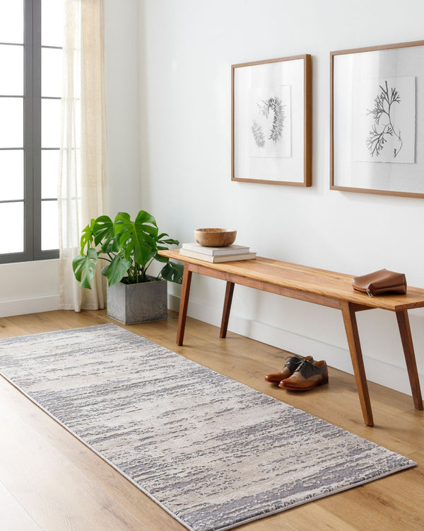 Livabliss Tibetan Inspired Machine Woven Area Rug Polypropylene Blend for Living Dining Rooms Tan, Beige 2'7" x 10' TBT2304-2710