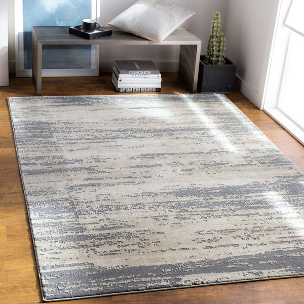 Livabliss Tibetan Inspired Machine Woven Area Rug Polypropylene Blend for Living Dining Rooms Tan, Beige 6'7" x 9'6" Rectangle TBT2304-6796