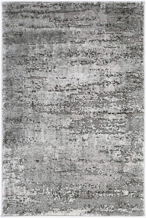 Livabliss Tibetan High Low Pile Area Rug Polypropylene Blend for Large Living Dining Rooms Medium Gray, Ch 2' x 2'11" TBT2305-23