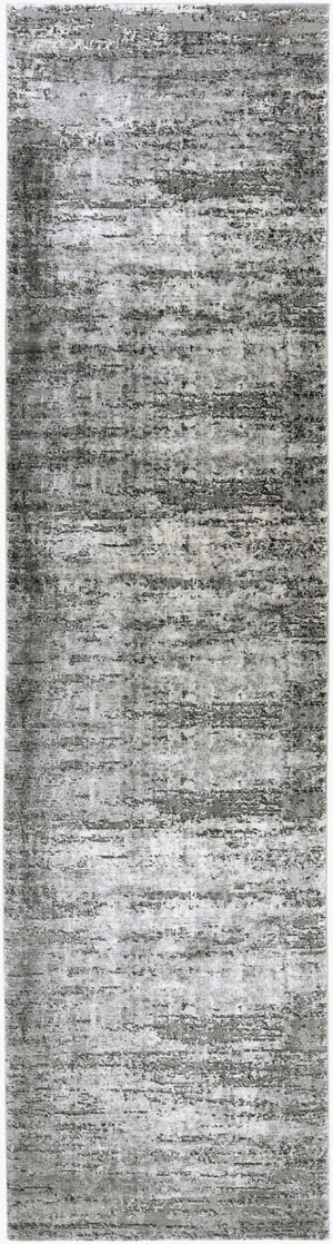 Livabliss Tibetan High Low Pile Area Rug Polypropylene Blend for Large Living Dining Rooms Medium Gray, Ch 2'7" x 10' TBT2305-2710