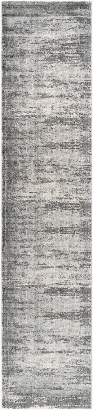 Livabliss Tibetan High Low Pile Area Rug Polypropylene Blend for Large Living Dining Rooms Medium Gray, Ch 2'7" x 12' TBT2305-2712