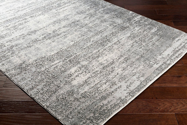 Livabliss Tibetan High Low Pile Area Rug Polypropylene Blend for Large Living Dining Rooms Medium Gray, Ch 7'10" x 7'10" Square TBT2305-710SQ