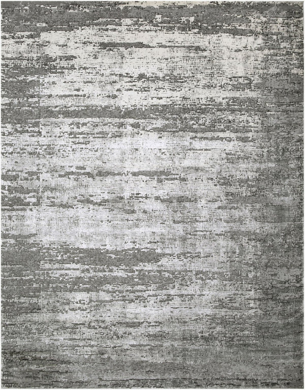 Livabliss Tibetan High Low Pile Area Rug Polypropylene Blend for Large Living Dining Rooms Medium Gray, Ch 7'10" x 10'2" TBT2305-710103