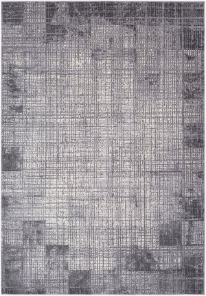 Livabliss Tibetan Machine Woven Polypropylene Area Rug Mid Century Modern Entryway Accent Medium Gray, Ch 6'7" x 9'6" TBT2306-6796