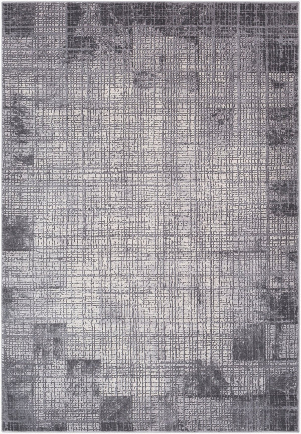 Livabliss Tibetan Machine Woven Polypropylene Area Rug Mid Century Modern Entryway Accent Medium Gray, Ch 6'7" x 9'6" TBT2306-6796