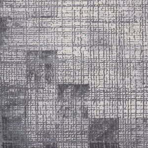 Livabliss Tibetan Machine Woven Polypropylene Area Rug Mid Century Modern Entryway Accent Medium Gray, Ch 6'7" x 9'6" TBT2306-6796