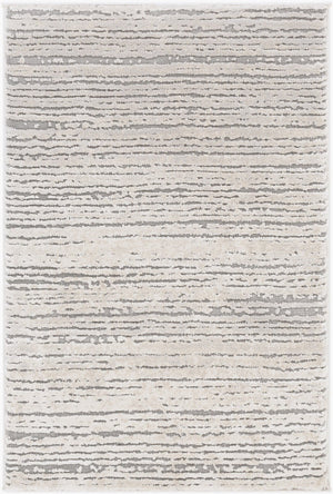 Livabliss Tibetan Geometric Mid-century Area Rug Soft Polypropylene Blend for Living Dining Rooms Tan, Medium Gra 2' x 2'11" TBT2308-23
