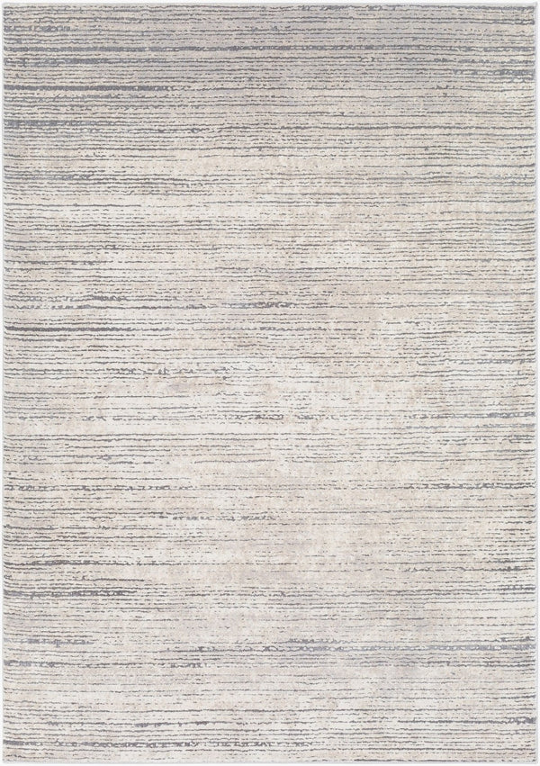 Livabliss Tibetan Geometric Mid-century Area Rug Soft Polypropylene Blend for Living Dining Rooms Tan, Medium Gra 3'11" x 5'7" TBT2308-31157