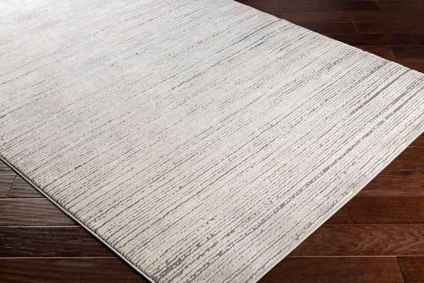 Livabliss Tibetan Geometric Mid-century Area Rug Soft Polypropylene Blend for Living Dining Rooms Tan, Medium Gra 5'3" x 5'3" TBT2308-53RD