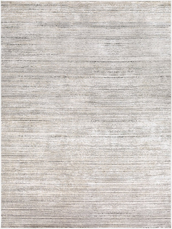 Livabliss Tibetan Geometric Mid-century Area Rug Soft Polypropylene Blend for Living Dining Rooms Tan, Medium Gra 7'10" x 10'2" TBT2308-710103