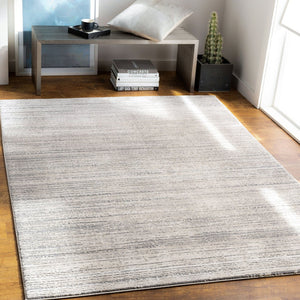 Livabliss Tibetan Geometric Mid-century Area Rug Soft Polypropylene Blend for Living Dining Rooms Tan, Medium Gra 2' x 2'11" TBT2308-23