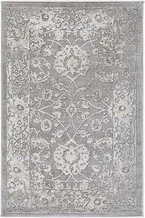Livabliss Tibetan Traditional Pattern Machine Woven Polypropylene Area Rug for Large Living Spaces Ivory, Medium G 2' x 2'11" TBT2309-23