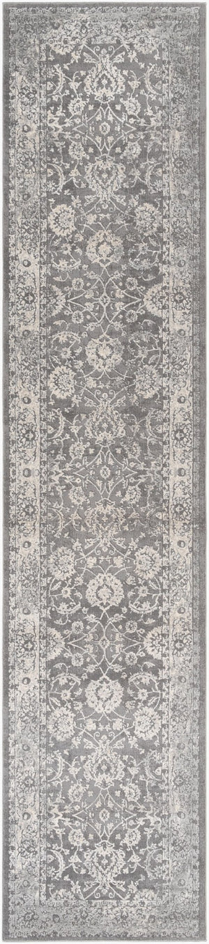 Livabliss Tibetan Traditional Pattern Machine Woven Polypropylene Area Rug for Large Living Spaces Ivory, Medium G 2'7" x 12' TBT2309-2712