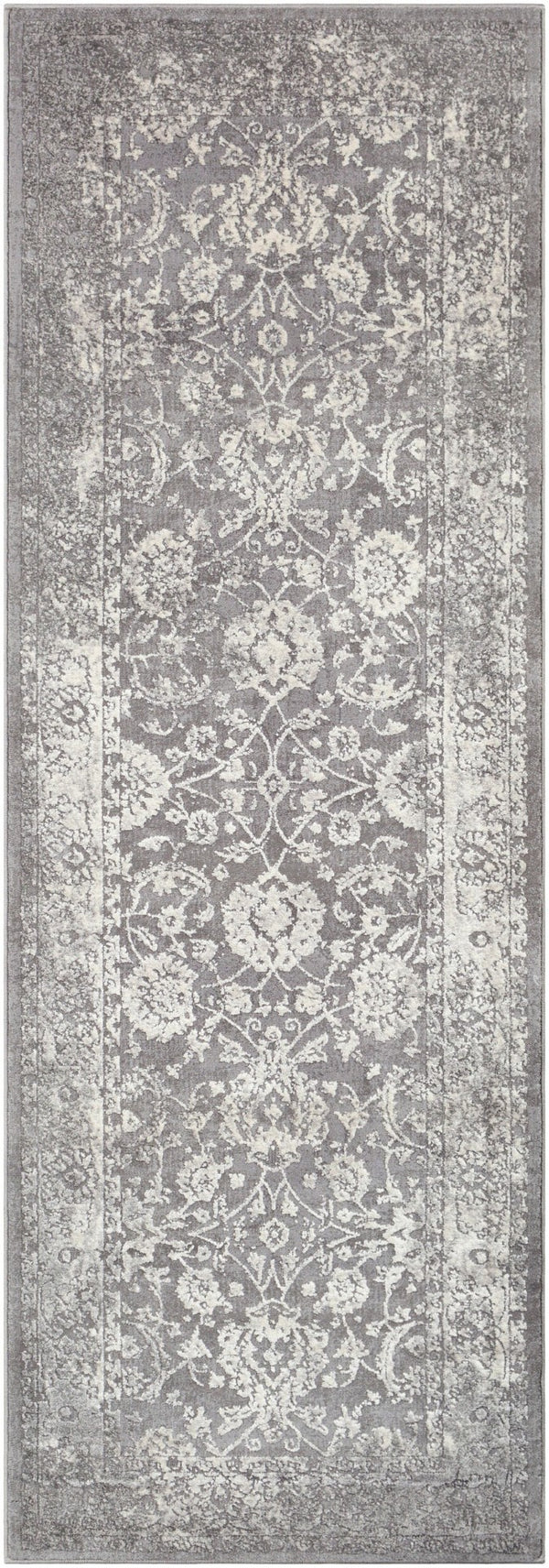 Livabliss Tibetan Traditional Pattern Machine Woven Polypropylene Area Rug for Large Living Spaces Ivory, Medium G 2'7" x 7'7" TBT2309-2776
