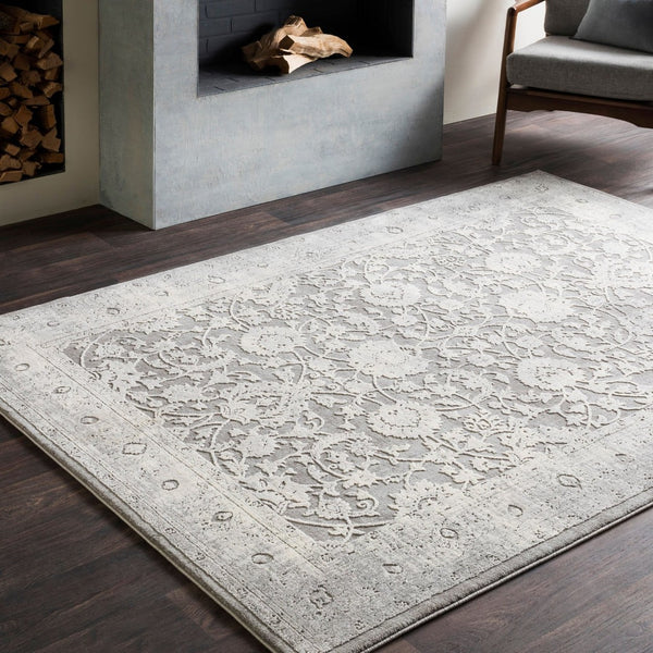 Livabliss Tibetan Traditional Pattern Machine Woven Polypropylene Area Rug for Large Living Spaces Ivory, Medium G 2' x 2'11" TBT2309-23