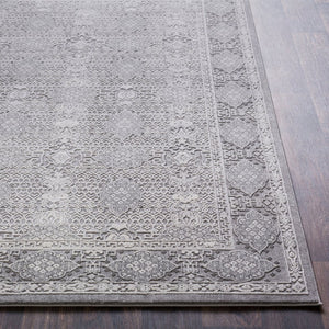 Livabliss Tibetan Collection Traditional Pattern Runner Rug for Hallways and Entryways Medium Gray, Ch 8'10" x 12'4" TBT2311-93123