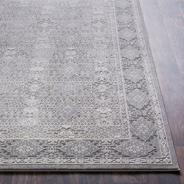 Livabliss Tibetan Collection Traditional Pattern Runner Rug for Hallways and Entryways Medium Gray, Ch 8'10" x 12'4" TBT2311-93123